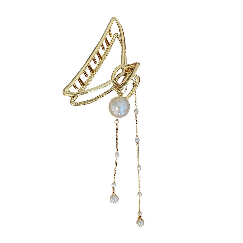 Hello Anting Tusuk Gantung Desain Rumbai Mutiara Besar Untuk Wanita