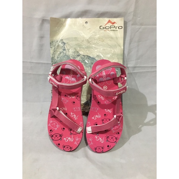 Sandal gunung anak perempuan GOPRO KITTY TW PINK