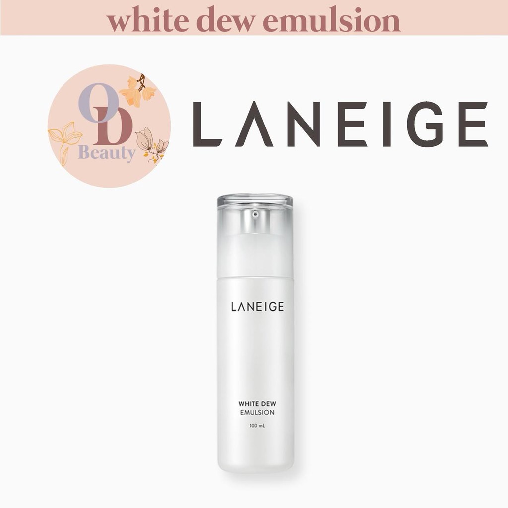 Laneige White dew emulsion