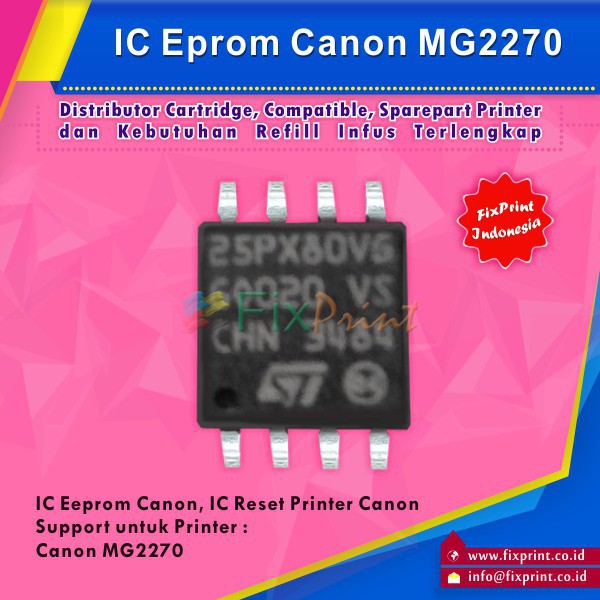 IC Eprom Canon MG2270  IC Eeprom Canon MG2270  IC Counter MG2270   Murah