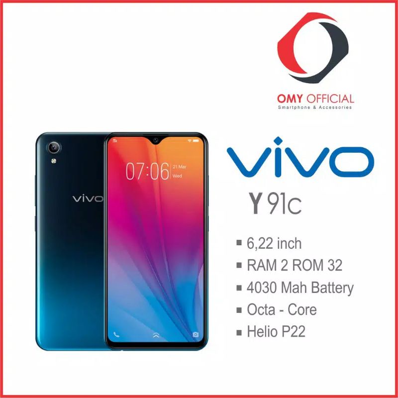vivo y91c ram 3/32