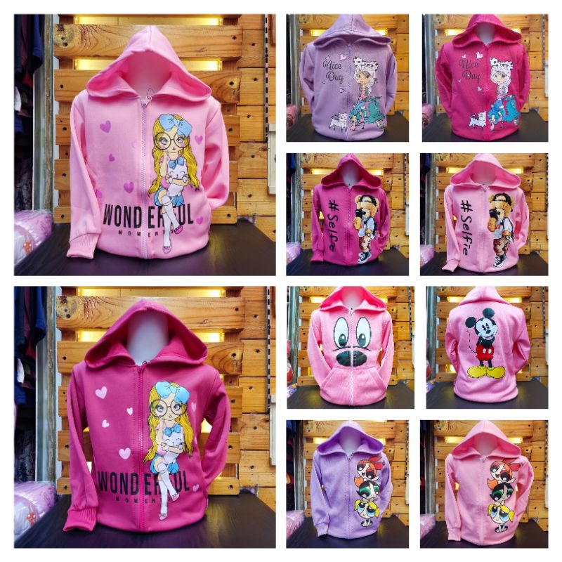 Model Baru/Jaket Anak Perempuan Wonderful Girl/Kids Jacket/Jaket Anak Perempuan Kekinian/Jaket Anak 