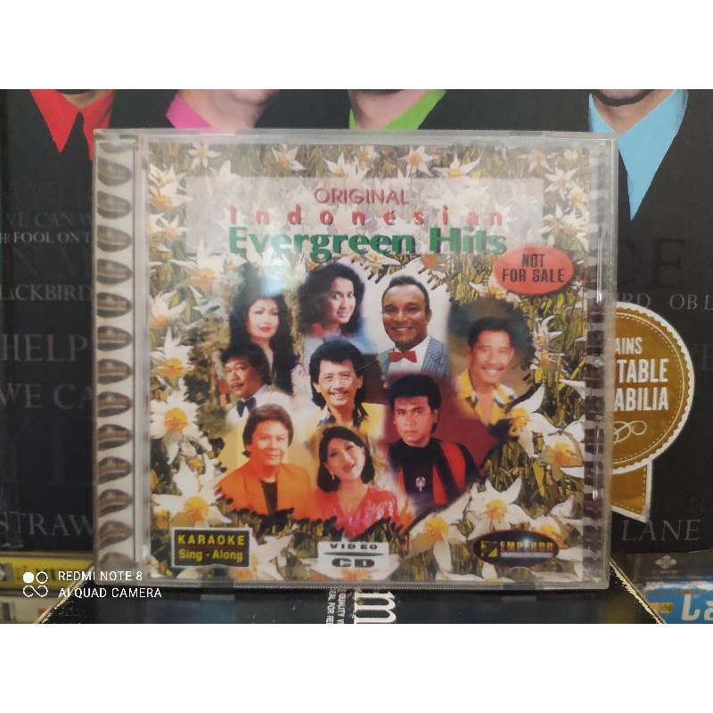 VCD KARAOKE - ORIGINAL INDONESIAN EVERGREEN HITS.