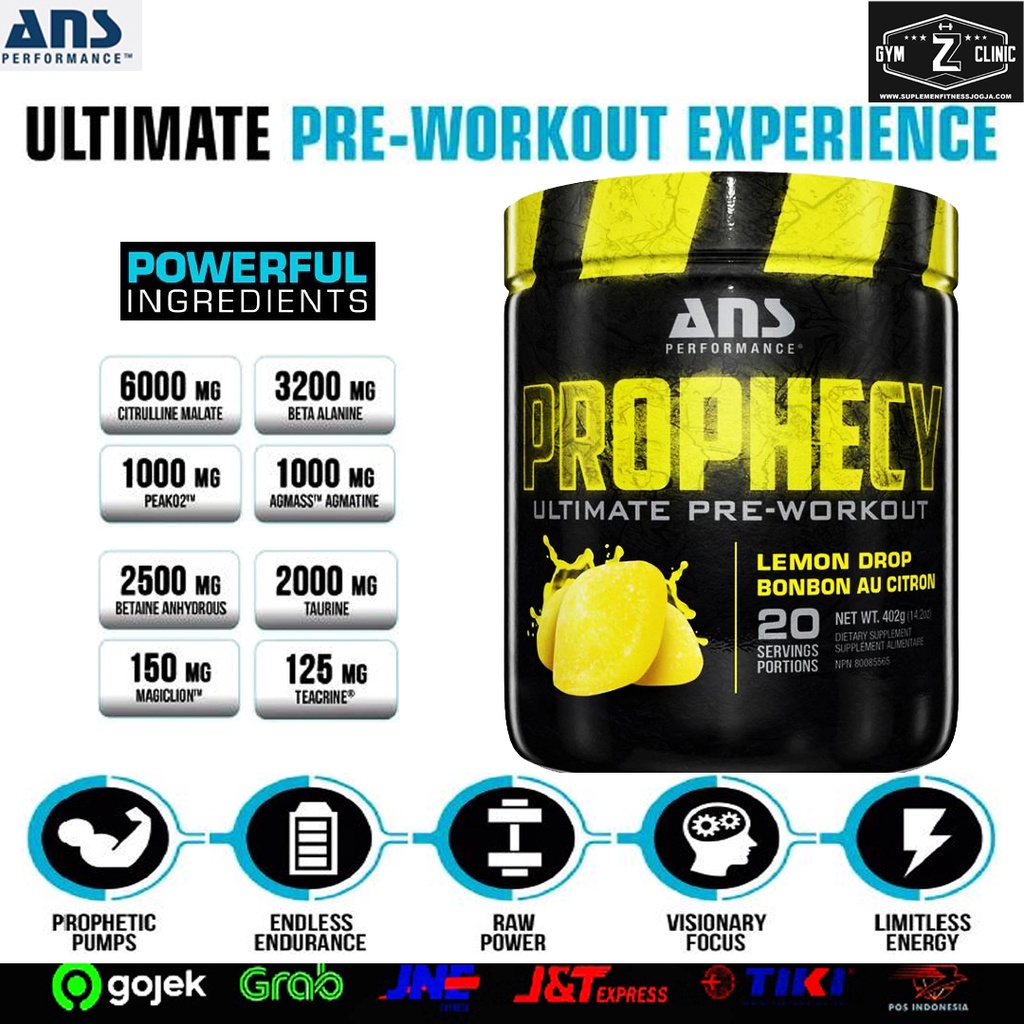 ANS Performance Prophecy Ultimate Pre workout Best Preworkout ANS