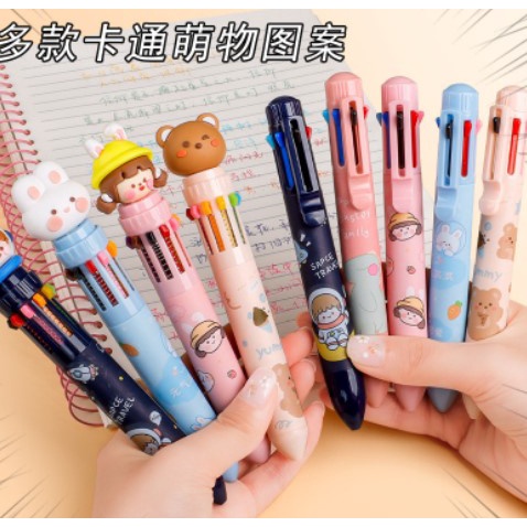 

PULPEN CETEK 8 WARNA LUCU UNIK READY STOCK/PULPEN