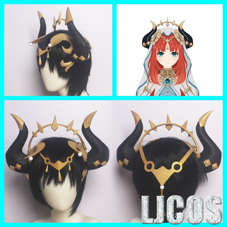 Nilou Game Genshin Impact Sumeru Cosplay Headdress Wig  Props Headwear Accessories