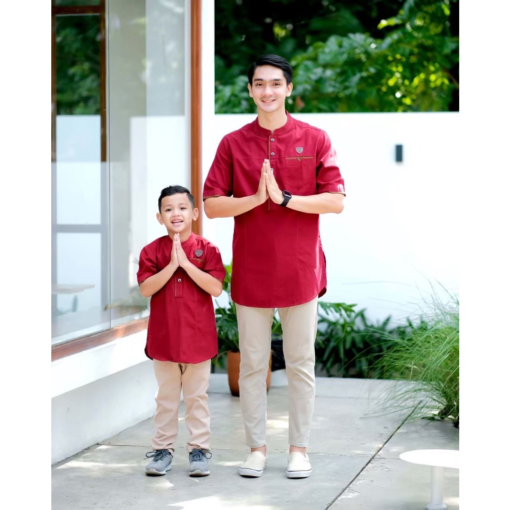 KURTA COUPLE AYAH ANAK NAYFAR ORIGINAL - BAJU MUSLIM COUPLE - BAJU KOKO COUPLE