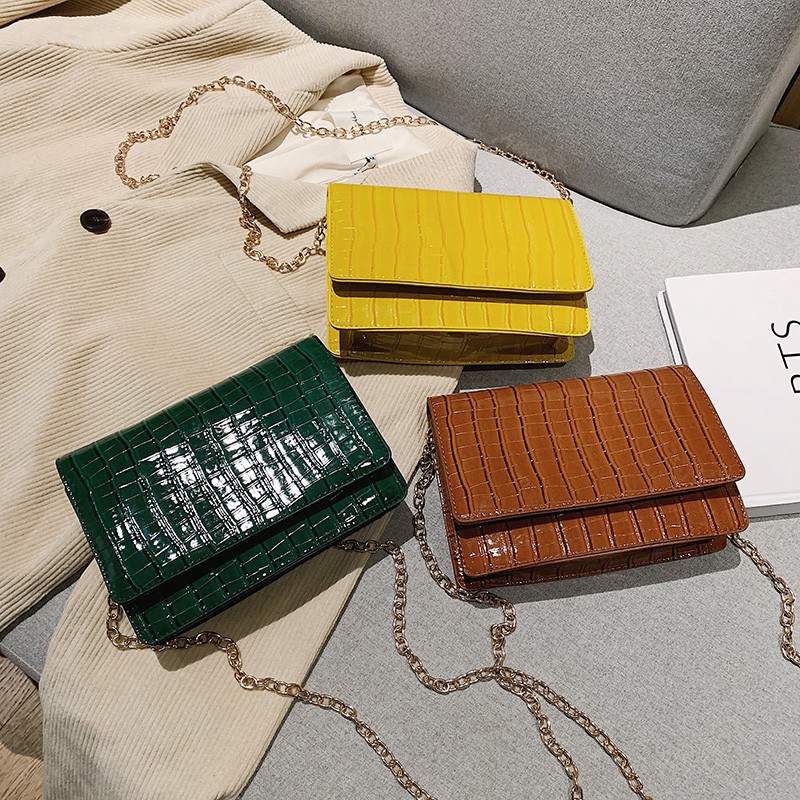 Tas Wanita Ins Fashion Tas Selempang Cewek Crocodile Tas Wanita Ins Fashion Tas Selempang Cewek Crocodile
