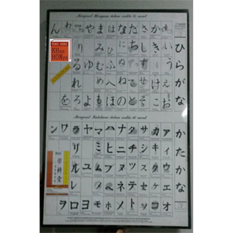 Poster Hiragana & Katakana