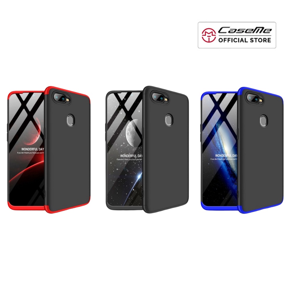 Casing OPPO A5s A7 GKK Original Hard Case 360 Shockproof Tahan Banting