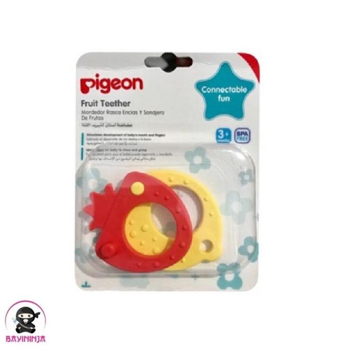 PIGEON Fruit Teether Gigitan Bayi 3 Bulan ke atas