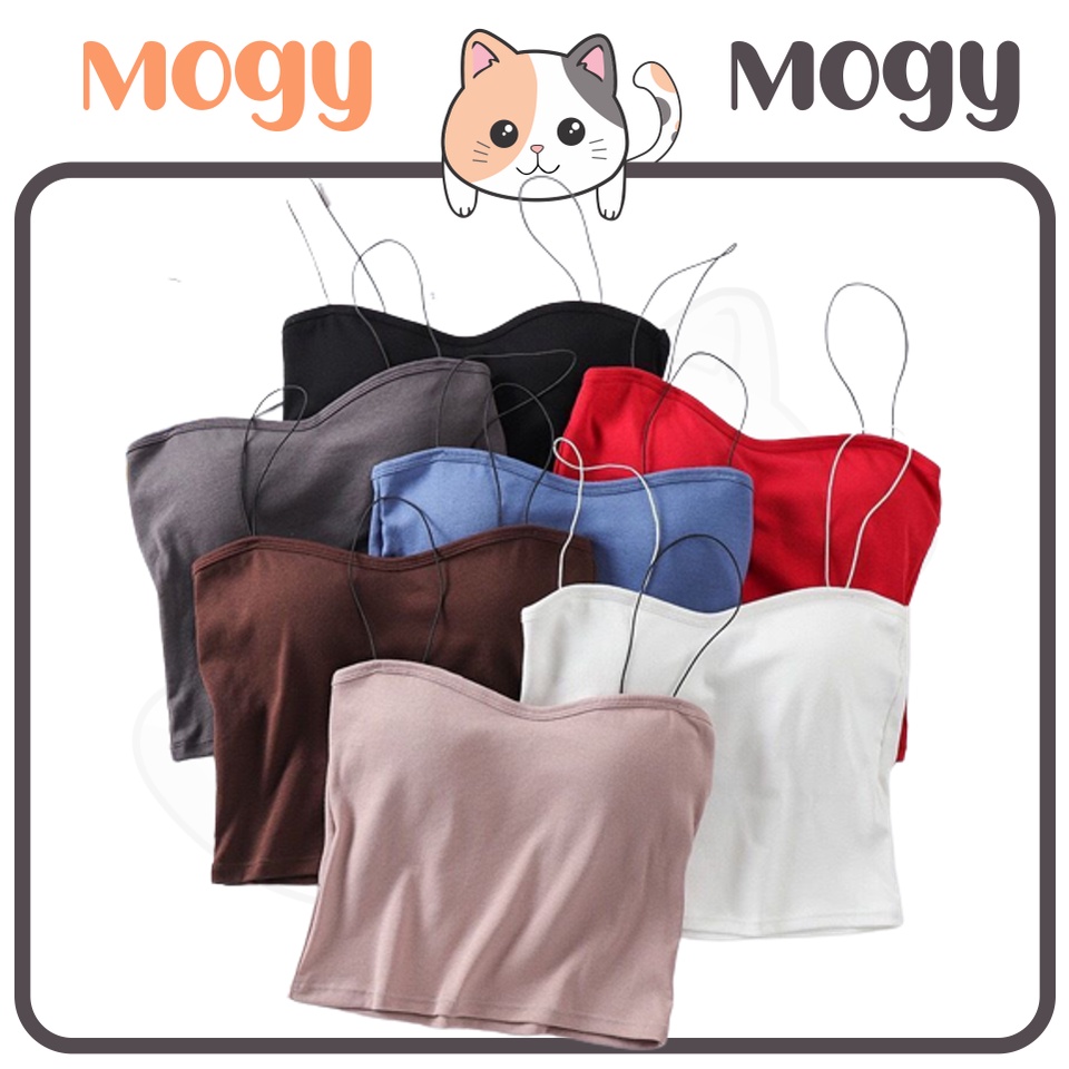 MOGYMOGY  BRA548 TANKTOP Bra with cup Bra singlet wanita   atasan wanita