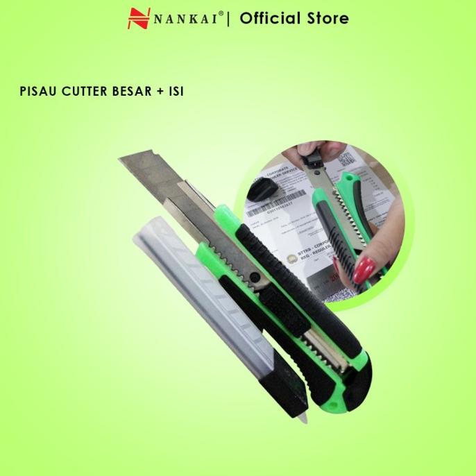 

Pisau Cutter + Isi Nankai