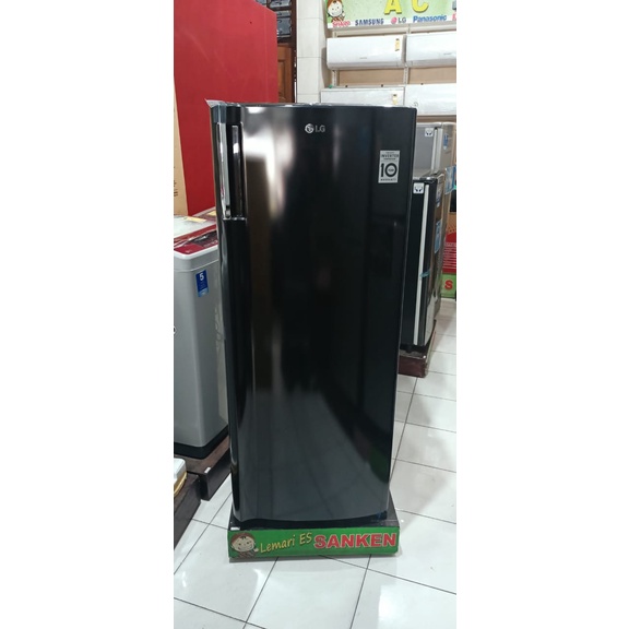 FREEZER LG GN-IN304BK INVERTER / FREEZER ASI-ES BATU DAGING/ FREEZER BERDIRI