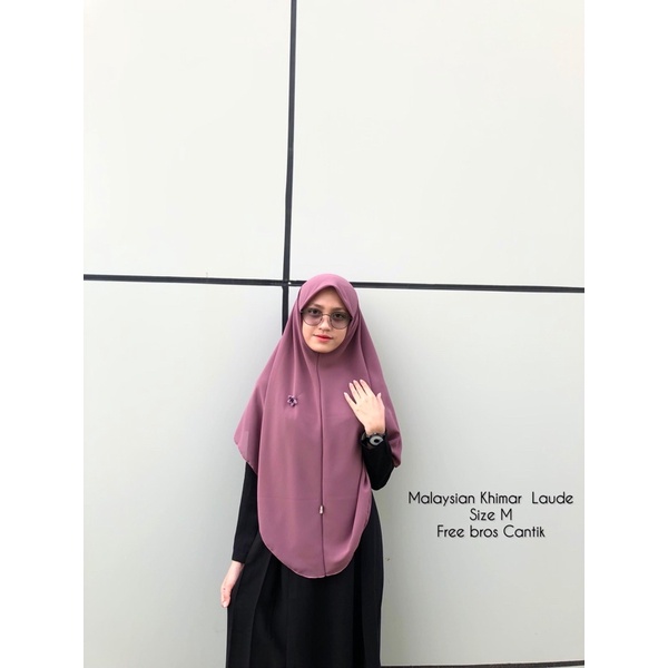 [COD] MALAYSIAN KHIMAR MATERIAL BABYDOLL ARMANY BY RURIHIJABSYARI-Laude