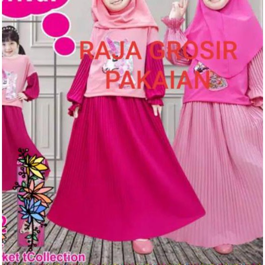 ROK PLISKET ANAK UMUR 2-10 TAHUN