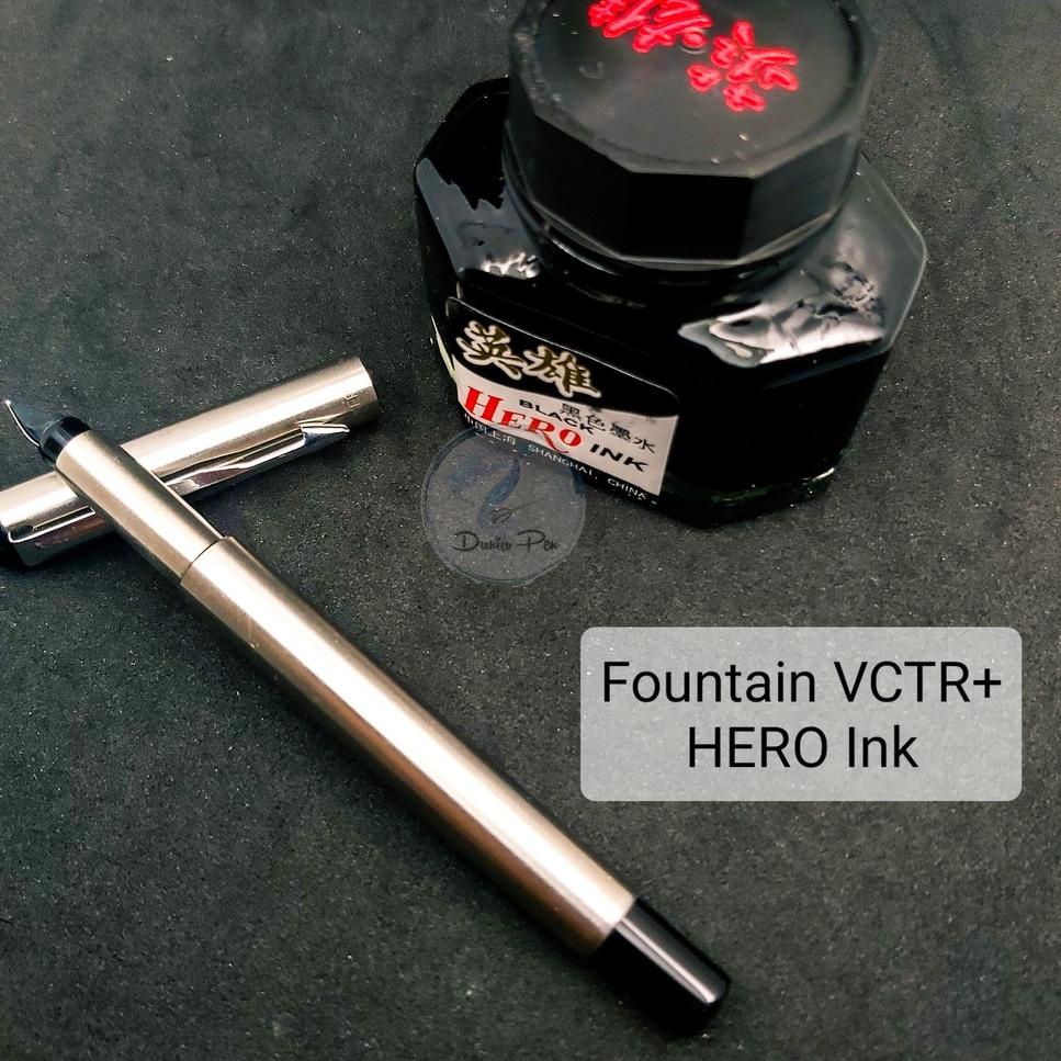 

Star Tinta Pena Hero Ink For Fountain Pen No.64 Black. Kaligrafi, Menulis Indah, Fountain Nib