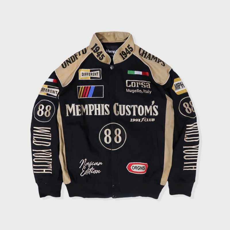 STHIRA | NASCAR JACKET CORSA MEMPHIS ORIGINS (LIMITED EDITION) | JAKET JEANS | JAKET TOURING | JAKET