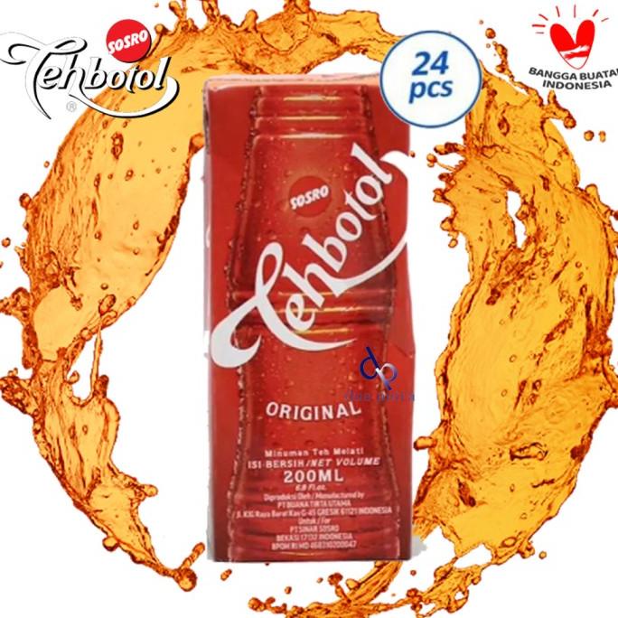 

[COD] Tehbotol sosro original kotak 250 ML X 24 pcs ( 1 KARTON) [COD]