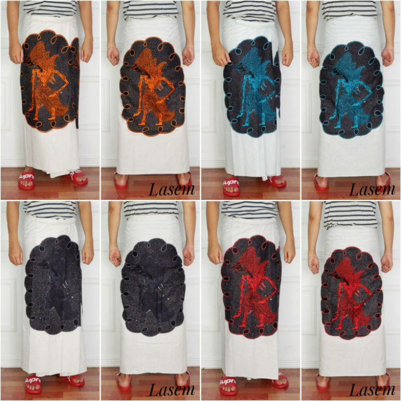 [COD] SARUNG DEWASA SARUNG BATIK PRINTING SARUNG WAYANG SARUNG WARNA PUTIH SARUNG LEBARAN