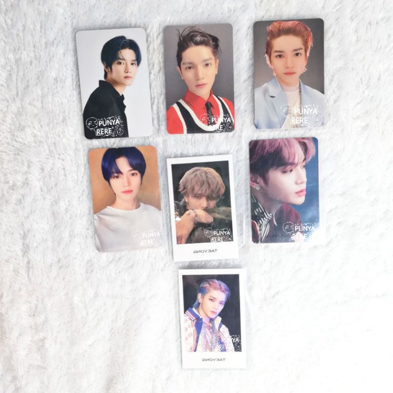 

Photocard pc NCT Taeyong