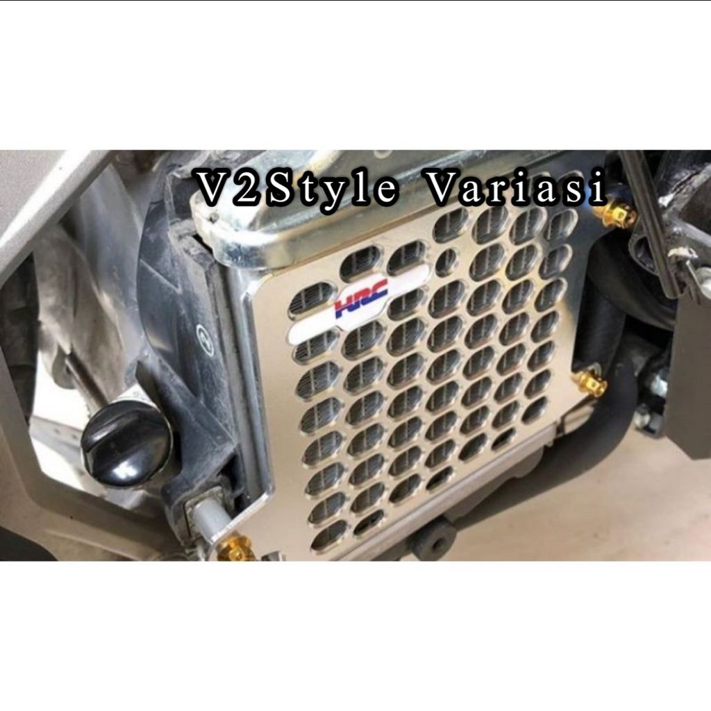 Tutup Cover Radiator Honda Vario 125 150 ADV PCX CNC ALUMINIUM SET BAUT &amp; Boshing Tebal 1 mm PNP TINGGAL PASANG TUTUP RADIATOR HONDA VARIO 125 150 COVER RADIATOR VARIO NEW 125 150 COVER RADIATOR VARIO 2015 2016 2017 2018 2019 2020 2021 2022 SARINGAN TUTUP