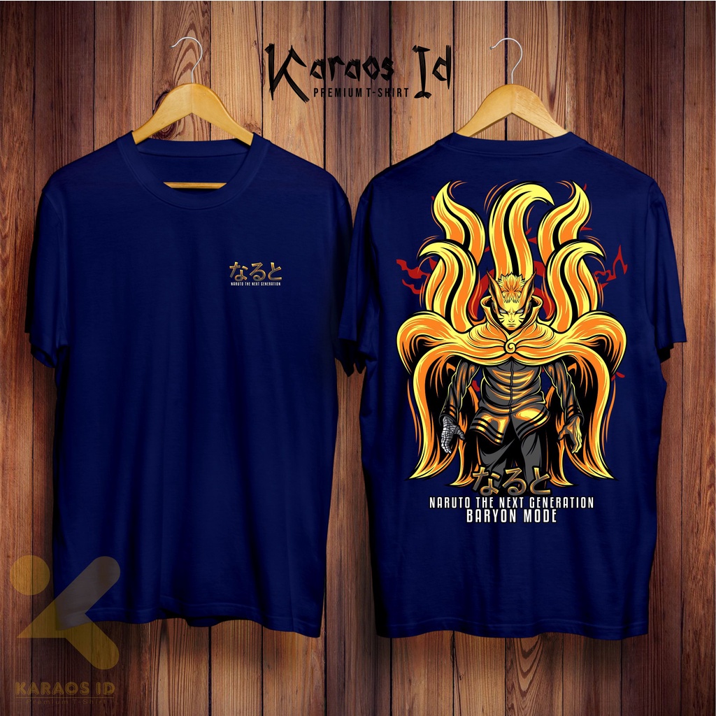 KERENN  Kaos Naruto Baryon Mode Premium Distro