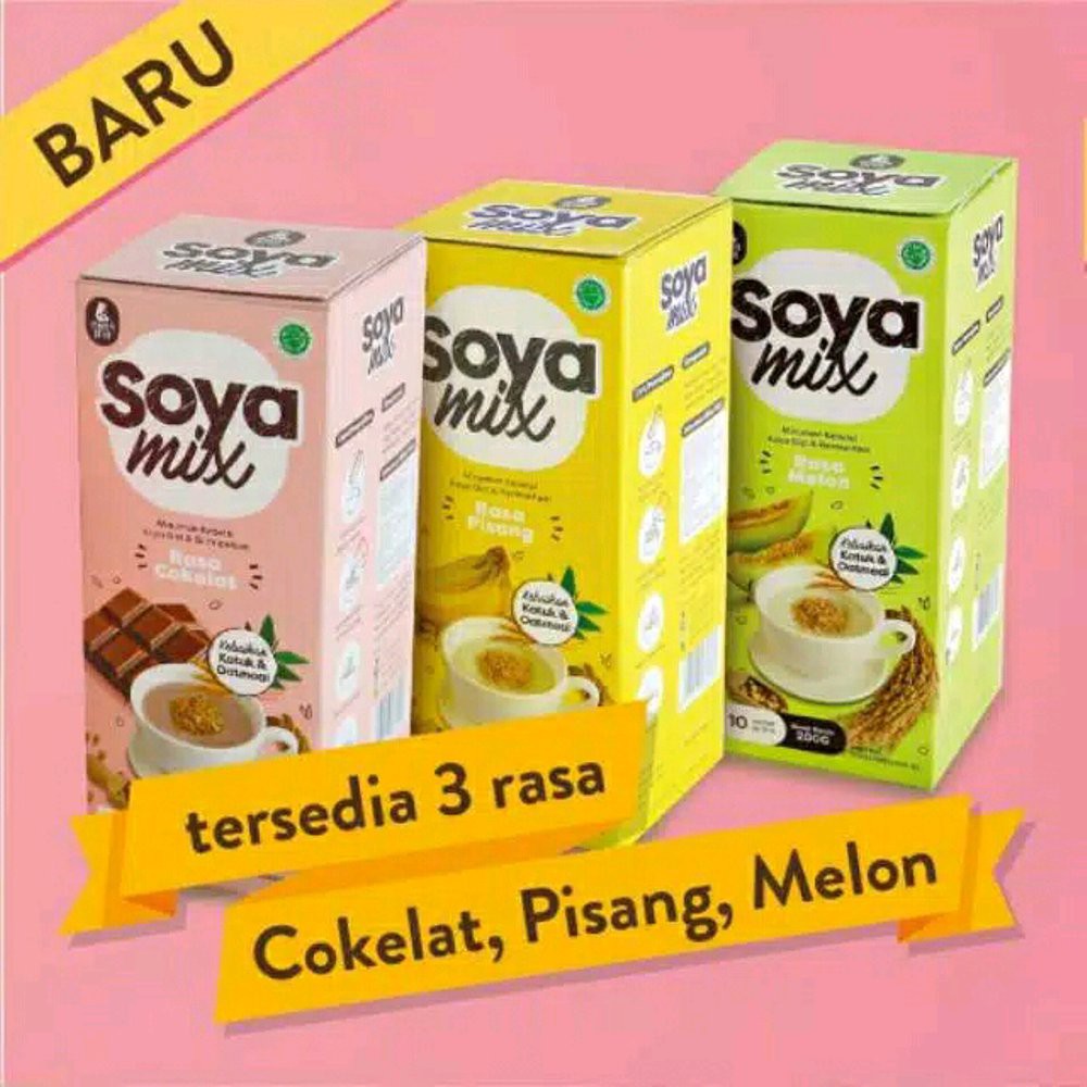 Mama Bear Soya Mix Minuman Pelancar ASI Soyamix Booster ASI