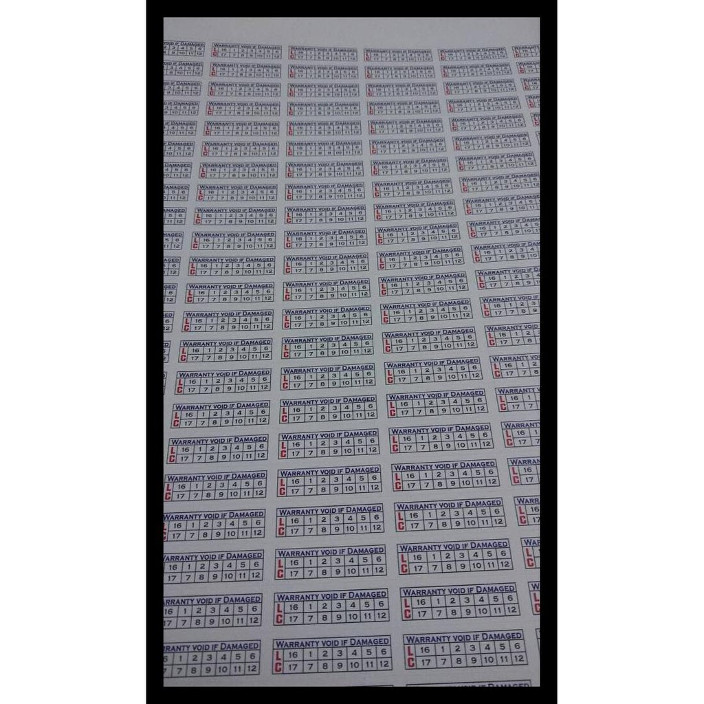 

Stiker Segel Garansi Bahan Pecah Telor FULL COLOR + CUTTING TERUJI