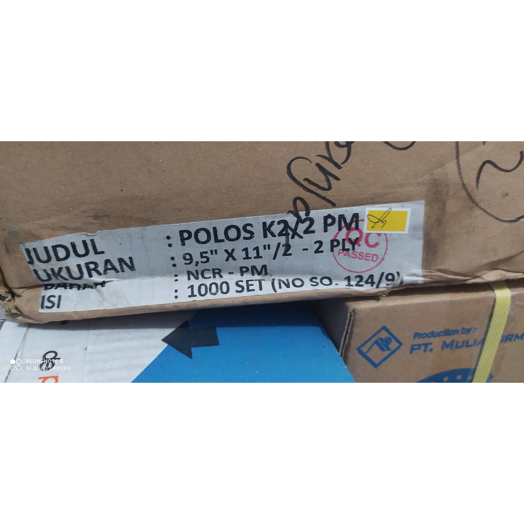 

kertas continous form 2ply / 3ply.merk papermax.murah