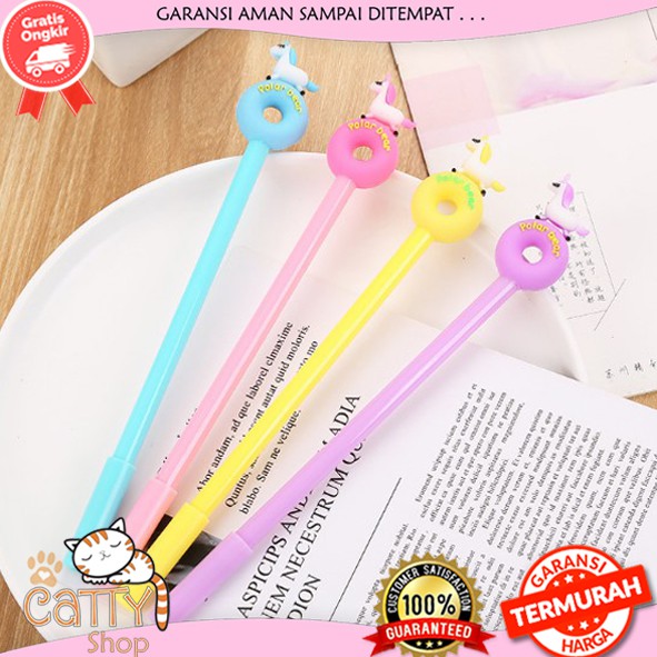 

CATTY PULPEN DONAT UNICORN - PENA FULL BODY DONAT UNICORN - PENA UNICORN - PULPEN RING UNICORN