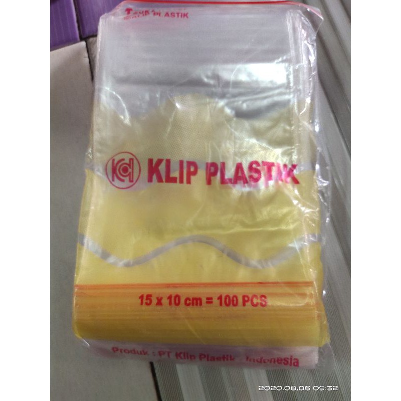 PLASTIK KLIP ALL SIZE.SEBUNGKUS 100 LEMBAR