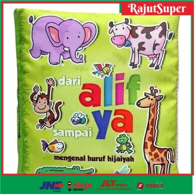Mainan Edukasi Buku Bantal Softbook Edukatif