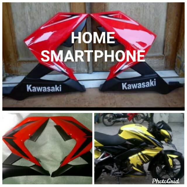 Half fairing pulsar ns 200 Kawasaki