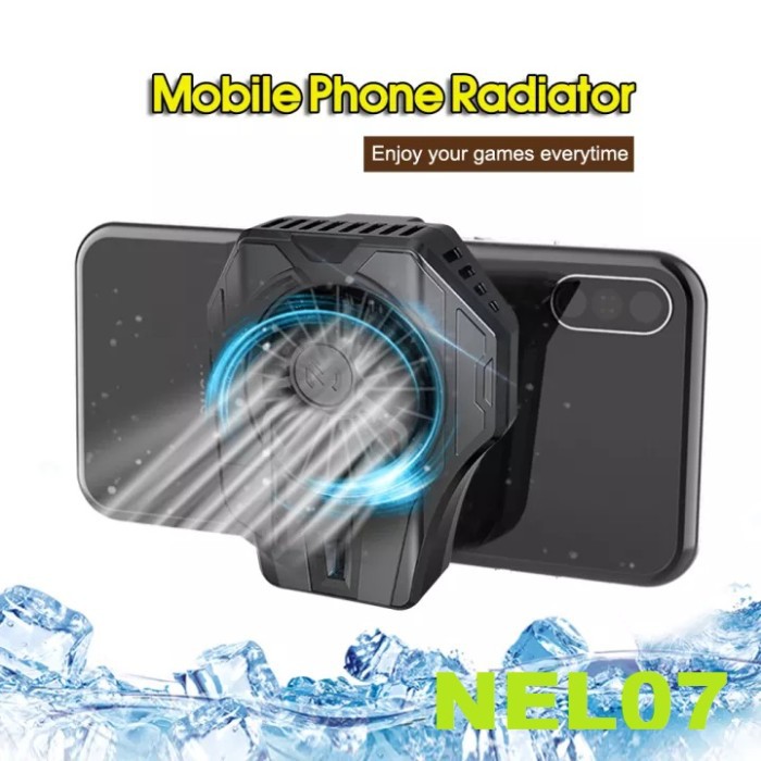 Original Memo DL01 Fancooler/ Pendingin HP /Coolingfan Gaming /Mobile Phone Radiator/Phone cooler/Funcooler/Kipas Pendingin Hp