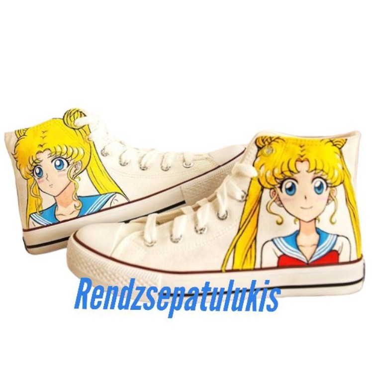 

Sepatu Lukis Sailormoon Usagi 01