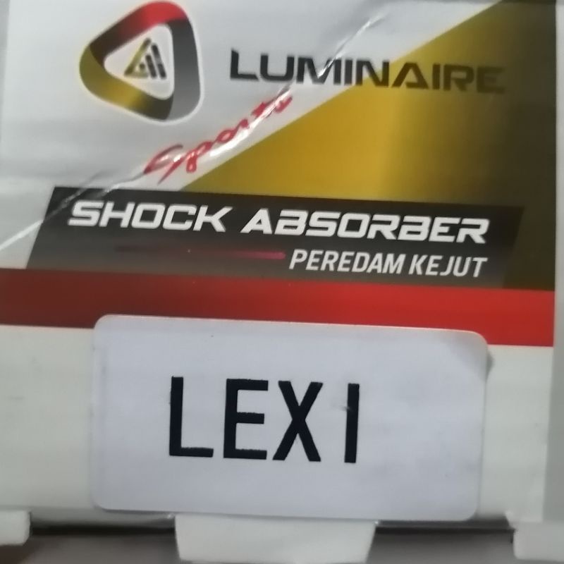 Shok shock shokbreker belakang lexy lexi luminaire