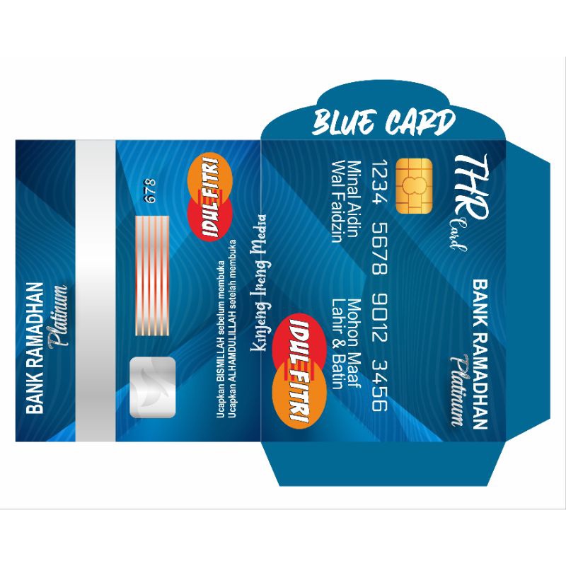 

Amplop Lembaran BLUE CARD Lembaran 100 pcs