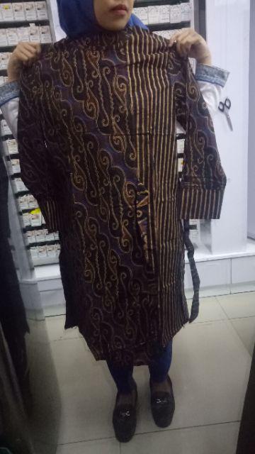 Terlaris Serut Genes Jelita Tunic Navbor Yelbor Whitbor Creambor Tunik Batik Modern Hrb030 Dolbi Dob