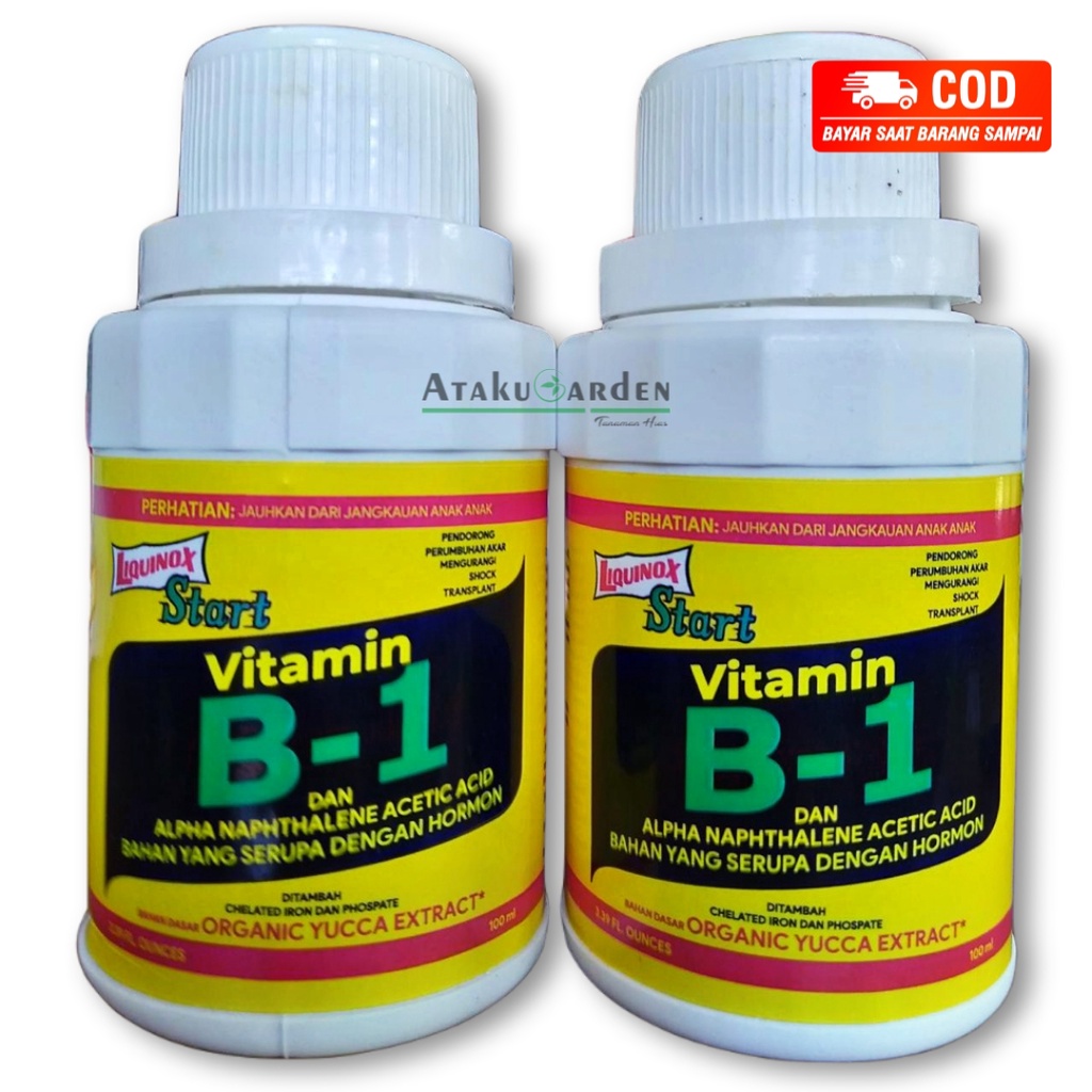 Jual Vitamin B1 untuk tanaman anti stres - Vitamin B1 LIQUINOX ASLI