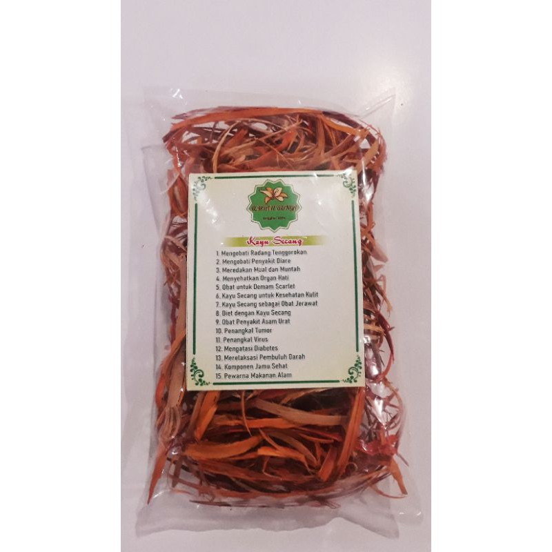 

kayu secang berat 50gram