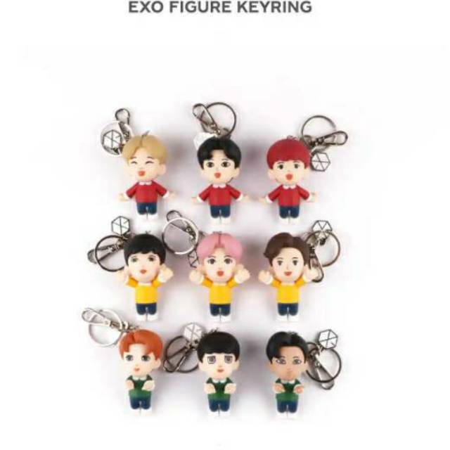 EXO FIGURE KEYRING (READY STOCK)
