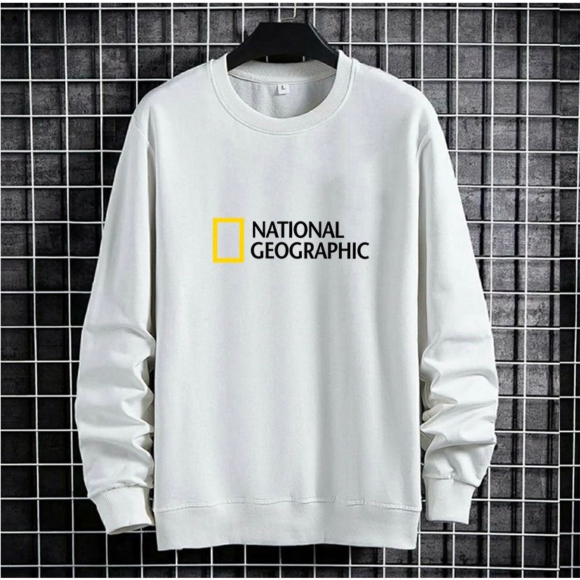 Baju Kaos Lengan Panjang Pria Nat Geo Terlaris Kaos Distro Keren