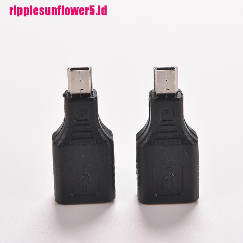 Kabel Adapter USB 2.0 A Female Ke Mini USB B 5 Pin