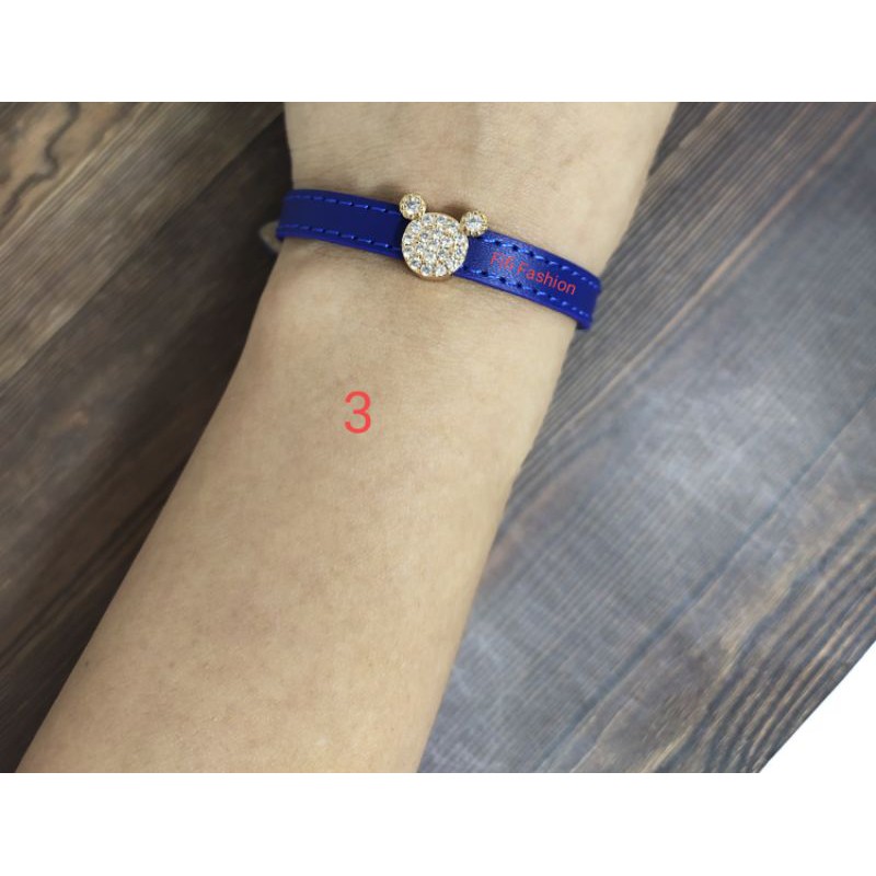 Fifi Fashion Liontin Charm Model Perhiasan Lapis emas Untuk Gelang Tali Kulit 12#