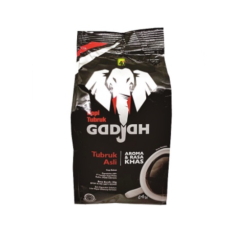 

Gadjah - Kopi Hitam TUBRUK MURNI - 150g POUCH