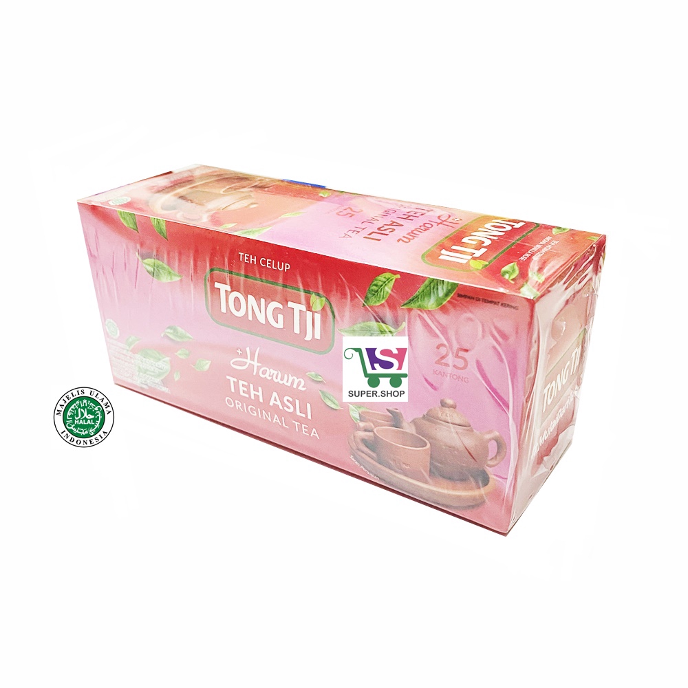 Tong Tji TEH ASLI HARUM Teh Celup (isi 25 pc)