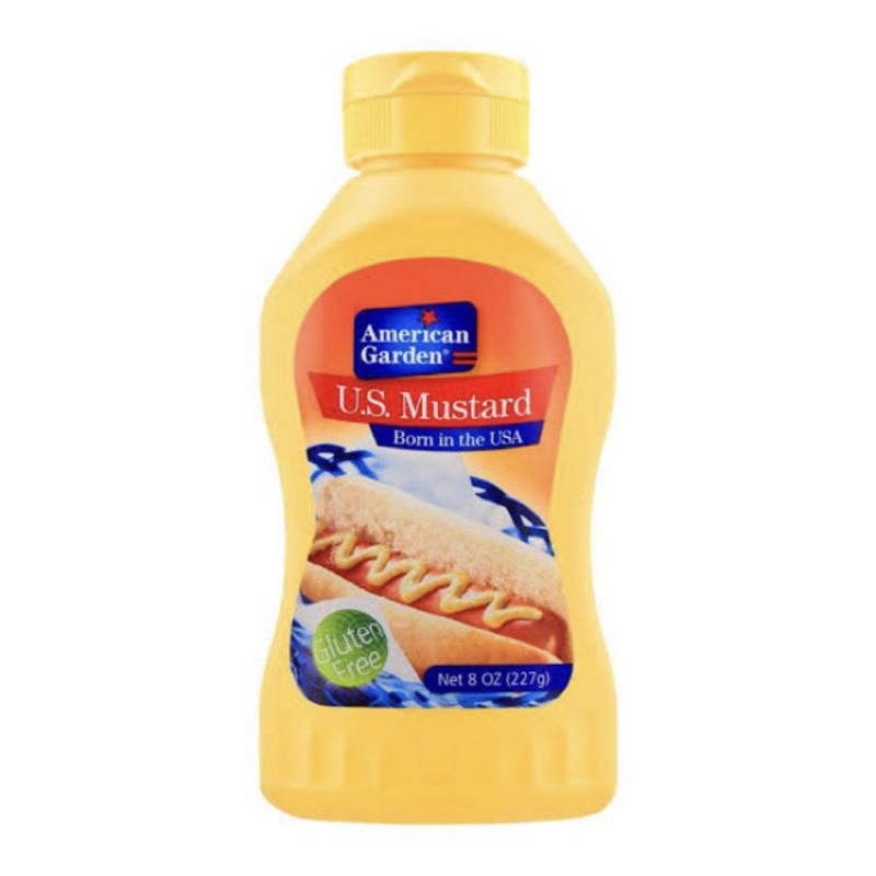 

American Garden US Mustard - 227g [GLUTEN FREE] / Saus Mustard American Garden U.S Mustard