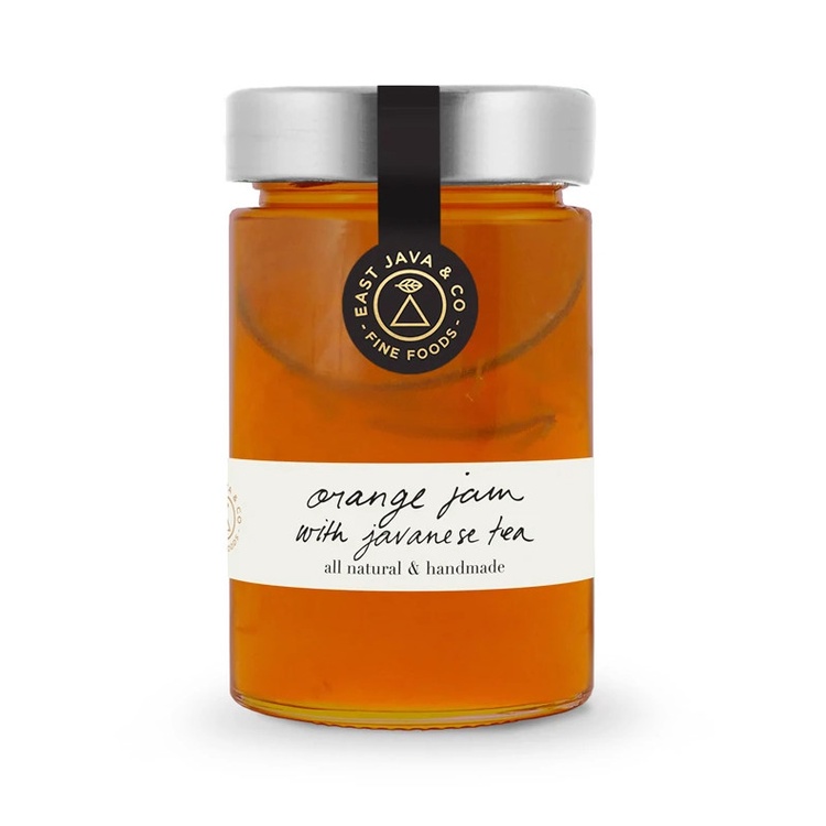 

selai jeruk orange jam with javanese tea east java & co 250