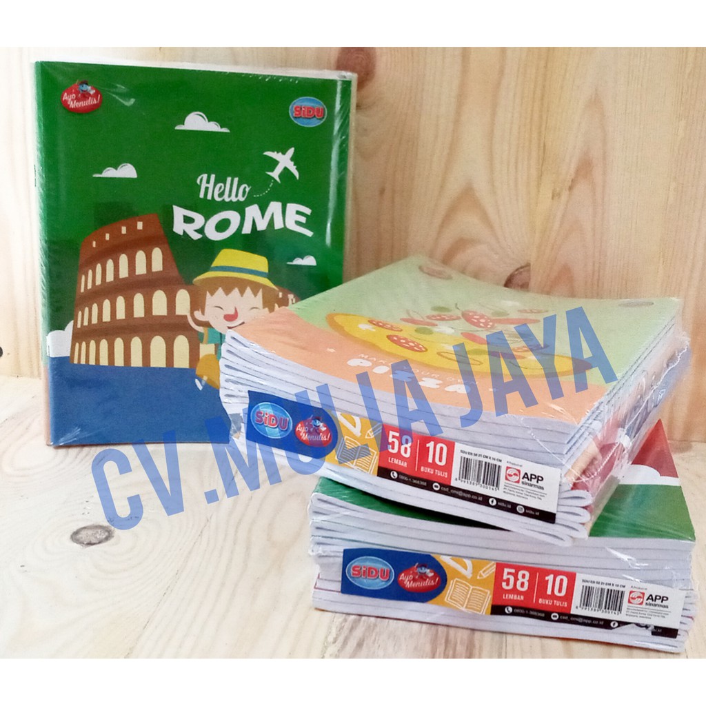 

Buku Tulis SIDU 58